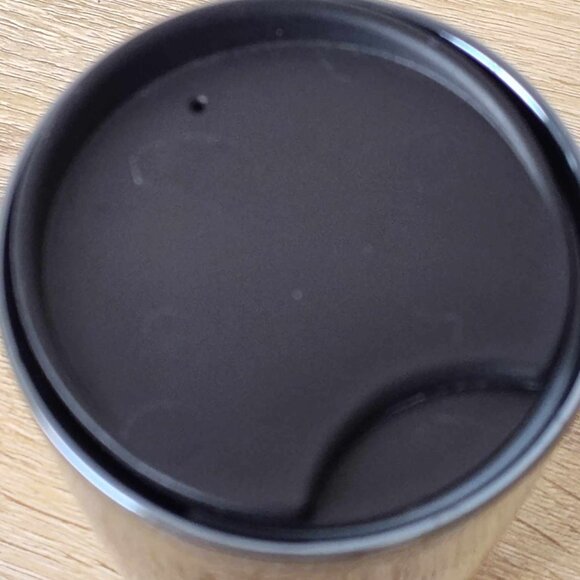 Starbucks 2019 Black Mirrored Ceramic Travel Tumbler 12oz - Picture 4 of 6